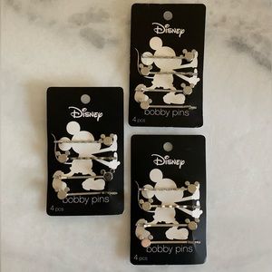 12 Mickey Bobby Pins